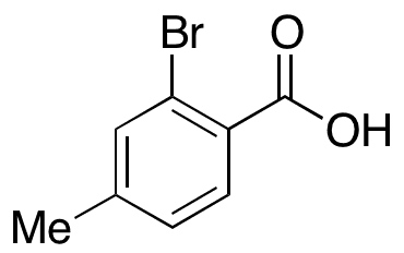 2-Bromo-4-methyl-benzoic Acid - Chemical structure and product image