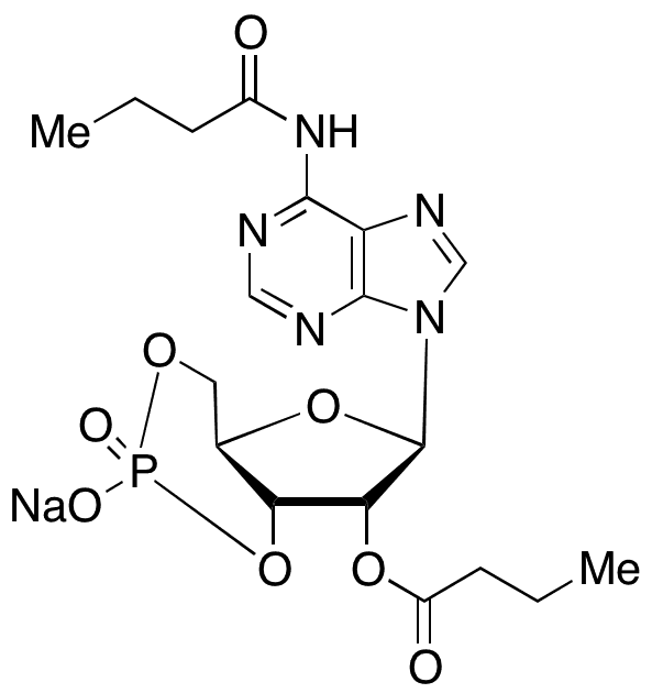 Bucladesine Calcium Salt - Chemical structure and product image