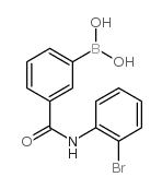 3-Borono-N-(2-bromophenyl)benzamide - Chemical structure and product image