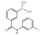 3-Borono-N-(3-fluorophenyl)benzamide - Chemical structure and product image