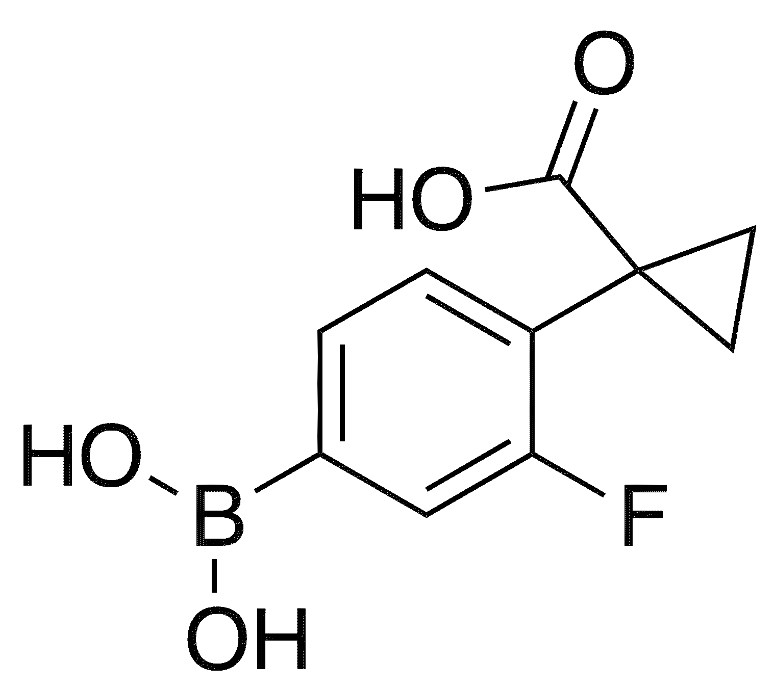 1-(4-Borono-2-fluorophenyl)cyclopropane-1-carboxylic acid - Chemical structure and product image