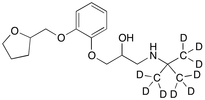 Bufetolol-d9 - Chemical structure and product image