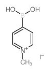 4-Borono-N-methylpyridinium iodide - Chemical structure and product image