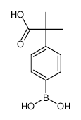 2-(4-Boronophenyl)-2-methylpropanoic Acid - Chemical structure and product image