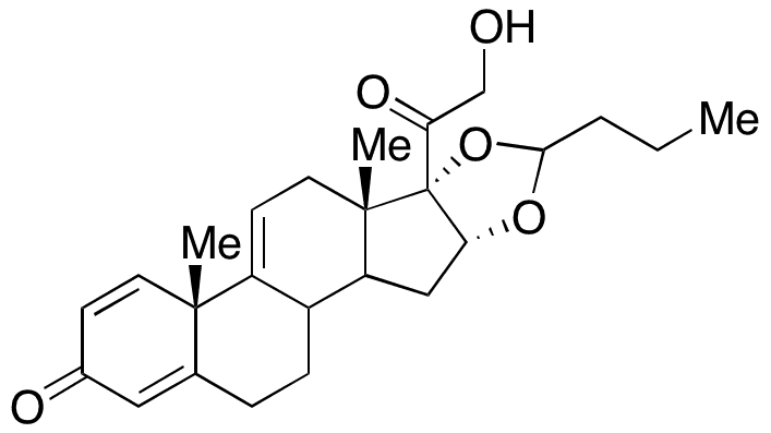 9,11-Anhydrobudesonide(Mixture of Diastereomers) - Chemical structure and product image