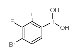 4-Bromo-2,3-difluorophenylboronic acid - Chemical structure and product image
