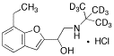 Bufuralol-d9 Hydrochloride - Chemical structure and product image