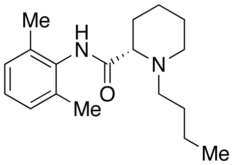 (S)-(-)-Bupivacaine - Chemical structure and product image