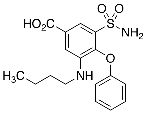 Bumetanide - Chemical structure and product image