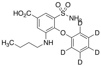 Bumetanide-d5 - Chemical structure and product image