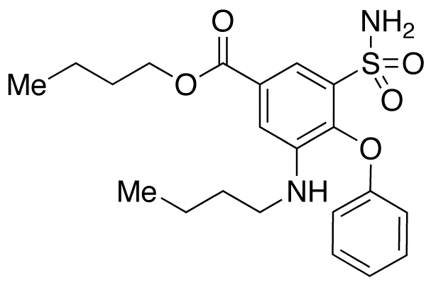 Bumetanide Butyl Ester - Chemical structure and product image