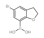 5-Bromo-2,3-dihydrobenzo[b]furan-7-boronic acid - Chemical structure and product image