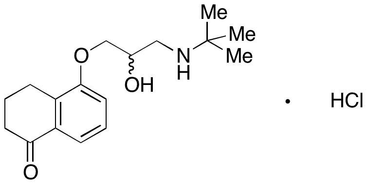 rac-Bunolol Hydrochloride - Chemical structure and product image
