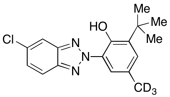 Bumetrizole-d3 - Chemical structure and product image