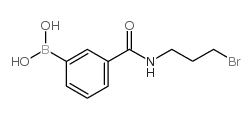 N-(3-Bromopropyl) 3-boronobenzamide - Chemical structure and product image