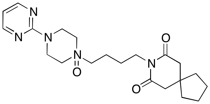 Buspirone N-Oxide - Chemical structure and product image