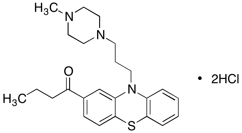 Butaperazine Dihydrochloride - Chemical structure and product image