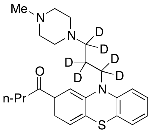 Butaperazine-d6 - Chemical structure and product image