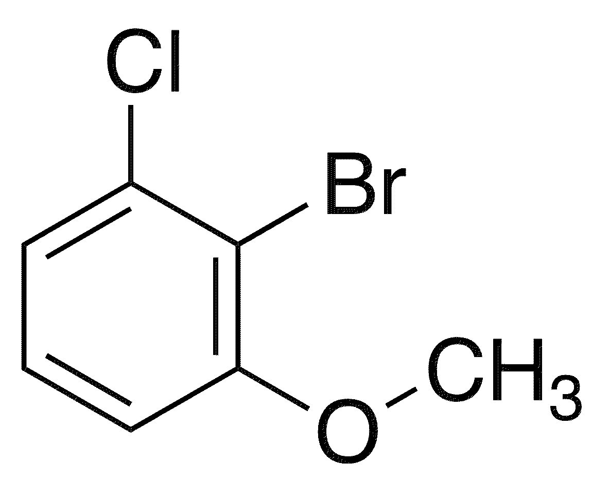 2-Bromo-1-chloro-3-methoxybenzene - Chemical structure and product image
