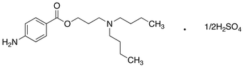 Butacaine Sulphate - Chemical structure and product image