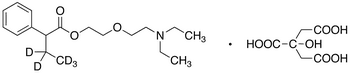 Butamirate-d5 Citrate - Chemical structure and product image