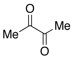 2,3-Butanedione - Chemical structure and product image
