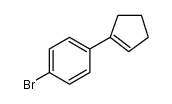 1-Bromo-4-cyclopentenylbenzene - Chemical structure and product image