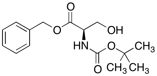 Boc-D-Ser-O-Bzl - Chemical structure and product image