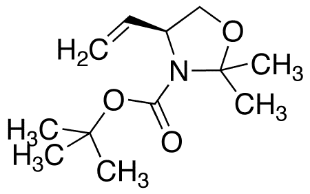 (4S)-N-tert-Butoxycarbonyl-2,2-dimethyl-4-vinyloxazolidine - Chemical structure and product image