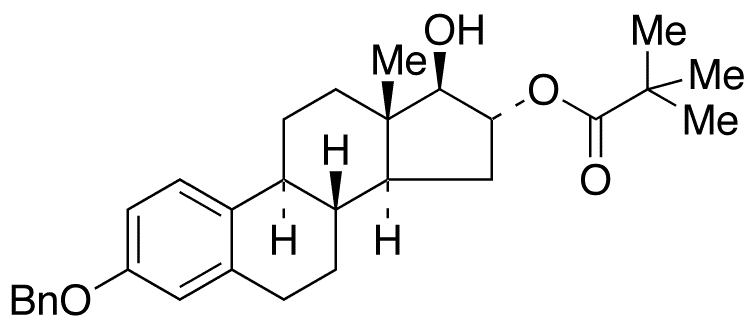 16-O-tert-Butoxycarbonyl 3-O-Benzyl Estriol - Chemical structure and product image