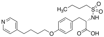 N-(n-Butanesulfonyl)-O-[4-(4-pyridinyl)-butyl]-(S)-tyrosine - Chemical structure and product image