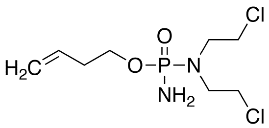 O-(3-Butenyl)-N,N-bis(2-chloroethyl)phosphorodiamidate - Chemical structure and product image