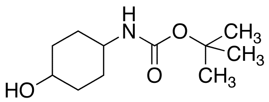 4-[(tert-Butoxycarbonyl)amino]cyclohexanol (Mixture of Diastereomers) - Chemical structure and product image