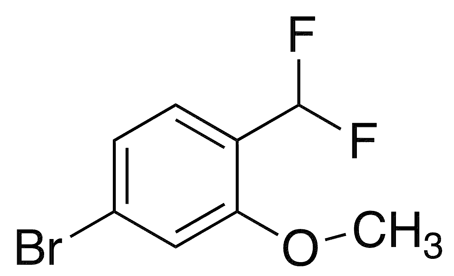 4-Bromo-1-(difluoromethyl)-2-methoxybenzene - Chemical structure and product image