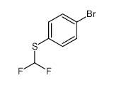 1-Bromo-4-[(difluoromethyl)sulfanyl]benzene - Chemical structure and product image