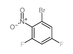 2-Bromo-4,6-difluoronitrobenzene - Chemical structure and product image