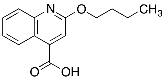 2-Butoxyquinoline-4-carboxylic Acid - Chemical structure and product image
