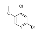 2-Bromo-4-chloro-5-methoxypyridine - Chemical structure and product image