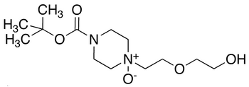 N4-tert-Butoxycarbonyl-1-[2-(2-hydroxyethoxy)ethyl]piperazine N1-Oxide - Chemical structure and product image