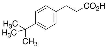 3-(4-tert-Butylbenzene)propionic Acid - Chemical structure and product image
