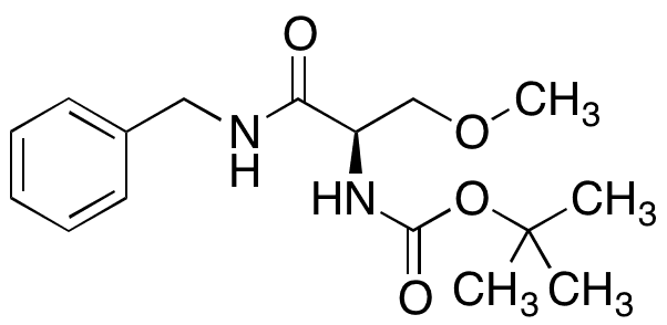 (R)-tert-Butyl 1-(Benzylamino)-3-methoxy-1-oxopropan-2-ylcarbamate - Chemical structure and product image
