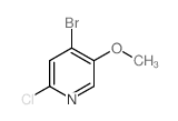 4-Bromo-2-chloro-5-methoxypyridine - Chemical structure and product image