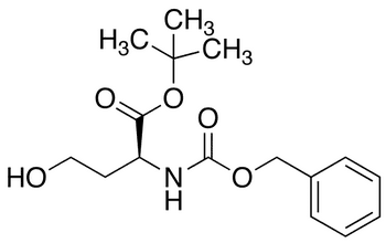 t-Butyl (2S)-2-[(Benzyloxycarbonylamino)]-4-hydroxybutyrate - Chemical structure and product image