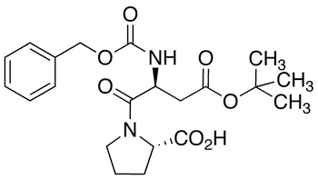 t-Butyl-N-carbobenzyloxy-L-aspartyl-L-proline - Chemical structure and product image