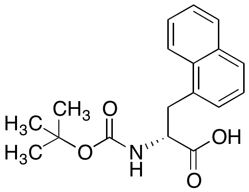 Boc-D-1-Nal-OH - Chemical structure and product image