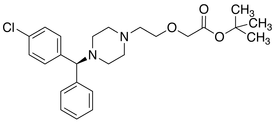 tert-Butyl (S)-Cetirizine - Chemical structure and product image