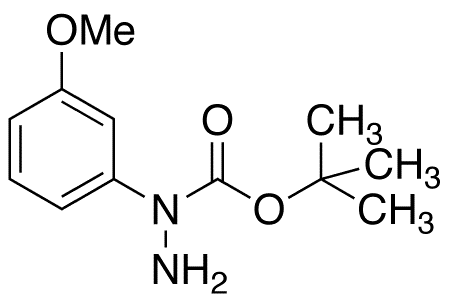 N1-tert-Butoxycarbonyl 1-(3-Methoxyphenyl)hydrazine - Chemical structure and product image