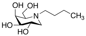 N-(n-Butyl)deoxygalactonojirimycin - Chemical structure and product image