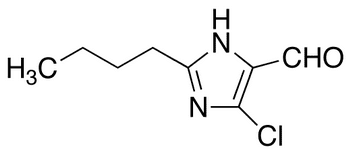 2-Butyl-4-chloro-1H-imidazole-5-carboxaldehyde - Chemical structure and product image