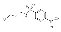 N-Butyl 4-boronobenzenesulfonamide - Chemical structure and product image
